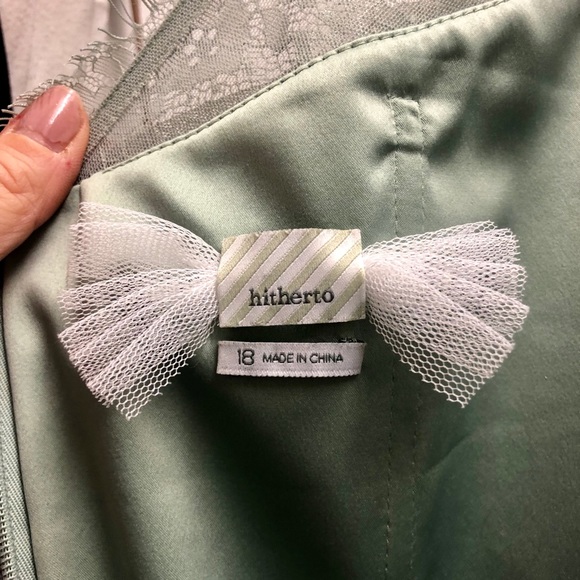 BHLDN tulle maxi dress - sea glass - Picture 6 of 7